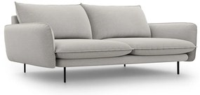 Jasnoszara sofa Cosmopolitan Design Vienna, 230 cm