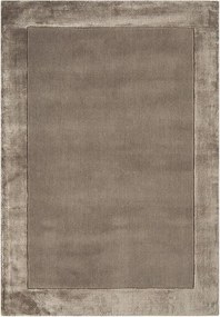 Brązowy dywan z mieszanki wełny tkany ręcznie 80x150 cm Ascot – Asiatic Carpets