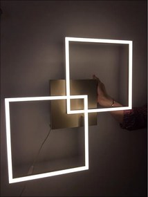 BARD nowoczesna lampa sufitowa LED 52W biała 3394-65-102 Fabas Luce