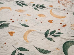 Narzuta na łóżko BOHO MOON, kremowy Rozmiar: 170 x 210 cm