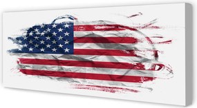 Obraz canvas na ścianę Flaga USA