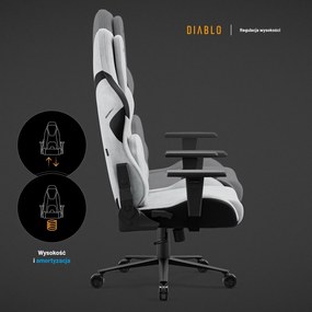 Fotel gamingowy materiałowy Diablo X-One Prime Normal Size, Nightwolf Moon