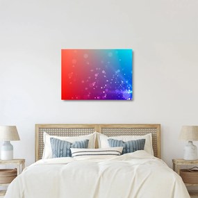 Obraz na szkle - nowoczesne malarstwo abstrakcyjne (70x50 cm)