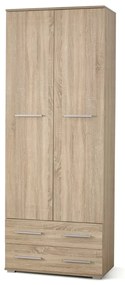 Regał zamykany LIMA REG-2 dąb sonoma HALMAR