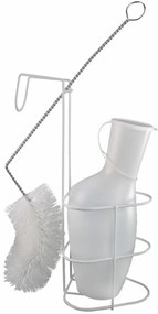 Naczynie na mocz z uchwytem i szczotką, męskie