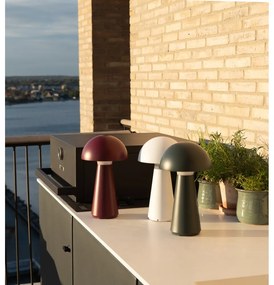 Fioletowa lampa stołowa LED ze zdalnym sterowaniem (wysokość 28 cm) Sam – Sirius
