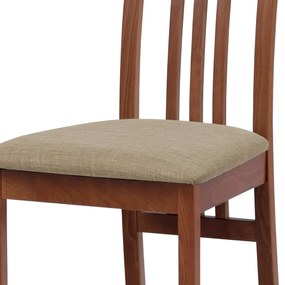 Krzesło do jadalni z litego drewna BC-2482, wiśnia