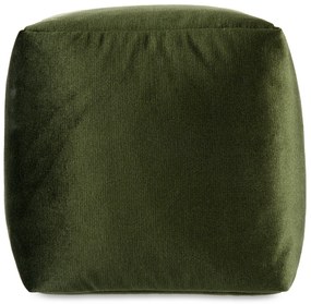 Pufa obita aksamitem, 30 x 30 cm