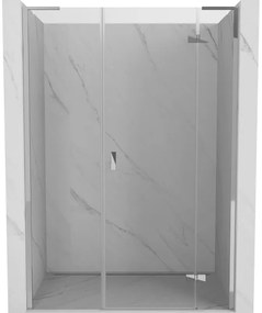 Mexen Mist-H L drzwi prysznicowe uchylne prawe 160 cm, transparent, chrom - 8A5L-160-001-01-00-P
