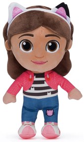 Koci domek Gabi Gabi w różowej kurtce 25 cm, pluszowy