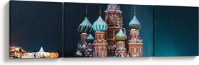 Obraz budowy w Rosji (170x50 cm)
