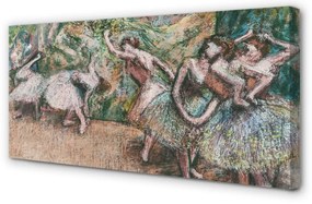 Obraz drukowany na płótnie Ballet Scene - Edgar Degas