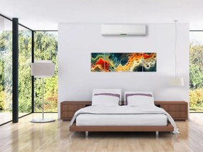 Obraz - Nowoczesna abstrakcja (170x50 cm)