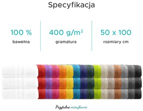 Ręcznik Classic 50 x 100 cm biały, 100% bawełna