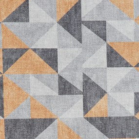 Szaro-żółty dywan odpowiedni do prania 61x120 cm Coral Yellow&amp;Grey – Think Rugs