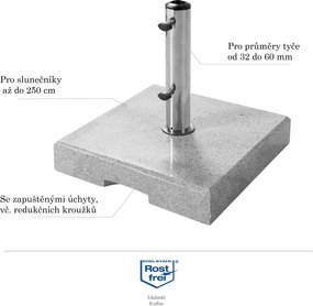 Derby Granitowy stojak 40 kg
