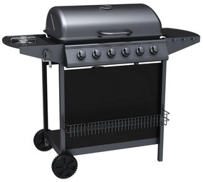 Tepro 3309 Grill gazowy Hampton 6, 6 palników, 123x 55 x 98 cm