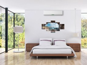 Obraz - Jaskinia przy morzu (125x70 cm)