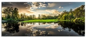 Obraz Styler Glasspik Nature, 50x125 cm
