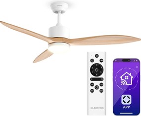 Klarstein SkyBreeze Smart wentylator sufitowy z lampą