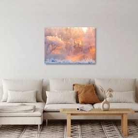 Obraz - Mroźny świt (70x50 cm)