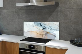 Panel szklany do Kuchni Abstrakcyjne Plamy Kamienne