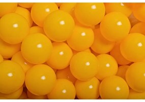Plastikowe piłeczki do suchego basenu 7cm, 50 szt, żółte - meowbaby®