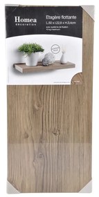 Półka wisząca na ścianę z MDF, dł. 50 cm