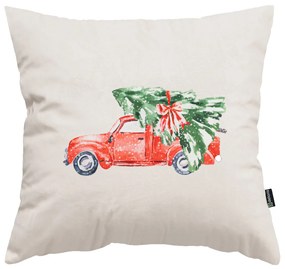 Poszewka na poduszkę Christmas Car 43x43 cm