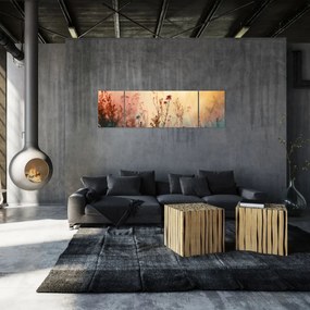 Obraz - Dzikie kwiaty (170x50 cm)