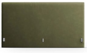 Zielony tapicerowany zagłówek 170,5x100 cm Remo – Micadoni