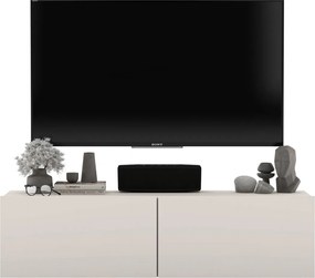 Wisząco stojąca szafka RTV Enjoy 120 cm, kolor kaszmir mat