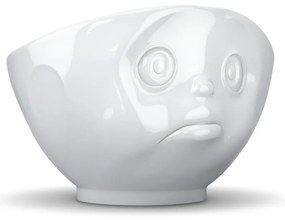 Biała porcelanowa nadąsana miska 58products