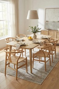 Stół bielony z drewna mango kolor naturalny Z2-K93