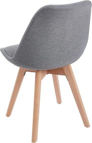 Zestaw 4 Krzese Synk Tkanina