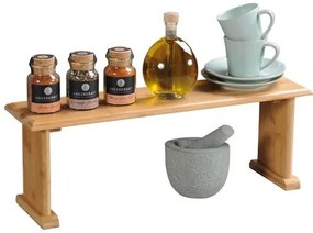 Kesper 58803 Półka kuchenna bambusowa, 58 x 20,5 x15 cm