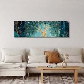 Obraz – Drzewo życia we wszechświecie (170x50 cm)