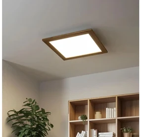 Eglo - LED Panel natynkowy ściemnialny POZZALLO LED/21W/230V 2700-6500K brązowy + pilot
