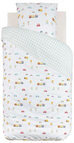 Pościel dla dziecka dwustronna CAR, 100% bawełny, 140 x 200 cm