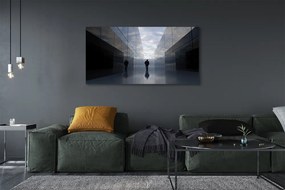 Obraz na płótnie Niebo w Lustrzanym Odbiciu