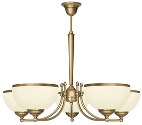 Żyrandol mosiężny pięcioramienny YR-S5AE