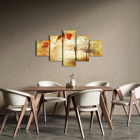 Obraz - Jesienny nastrój (125x70 cm)
