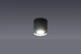 Metalowa lampa sufitowa E569-Diega - popiel