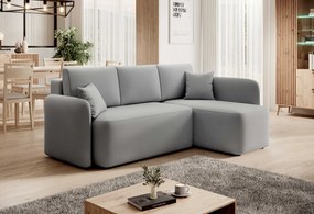 Narożnik HADSON jasnoszary Wersja: Prawy róg