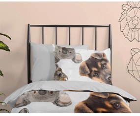 Bawełniana pościel dziecięca jednoosobowa 140x220 cm Semmie – Good Morning
