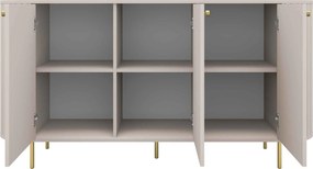 Komoda BOLLA 164,6 cm do Salonu Sypialni Odcienie beżu