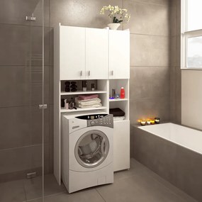 Szafka nad pralką MIRALI, biała