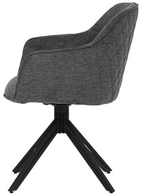 Zestaw krzeseł obiadowych z mechanizmem powrotnymHC-533 GREY2, 2 szt.