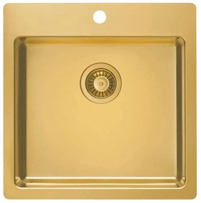 ALVEUS 1107052 - Zlew kuchenny PURE 52,5x51,5 cm monarch brąz