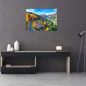 Obraz - Przełęcz Malajska (70x50 cm)